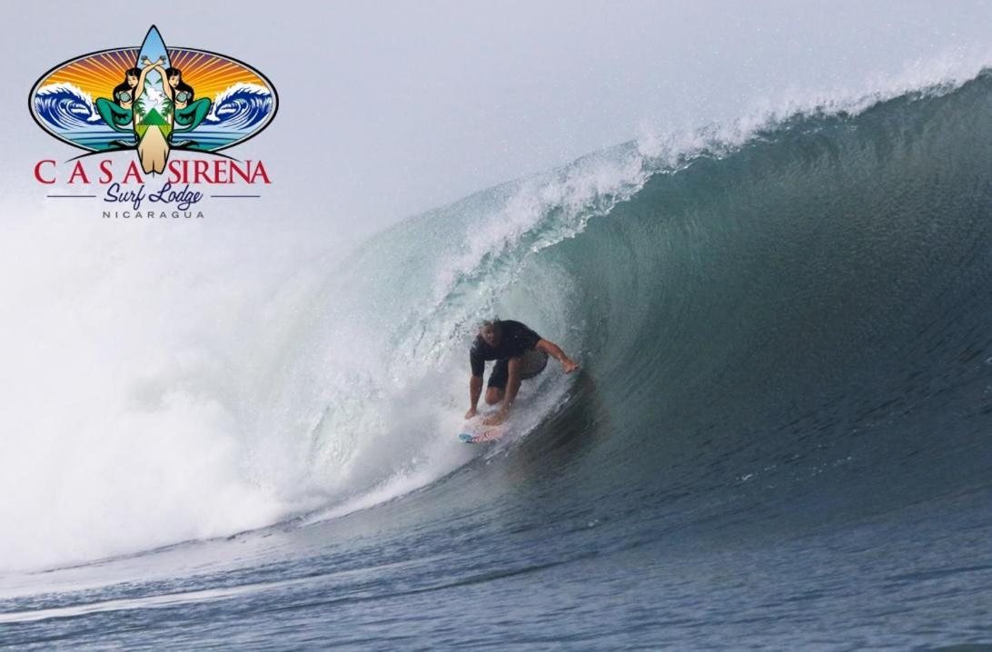Sirena Surf Lodge Miramar Nicaragua ภายนอก รูปภาพ