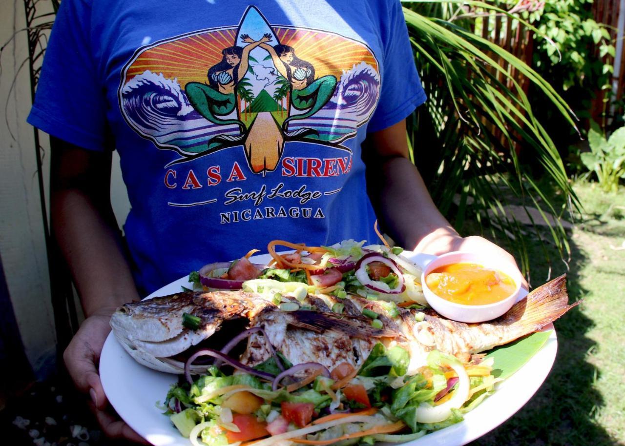 Sirena Surf Lodge Miramar Nicaragua ภายนอก รูปภาพ